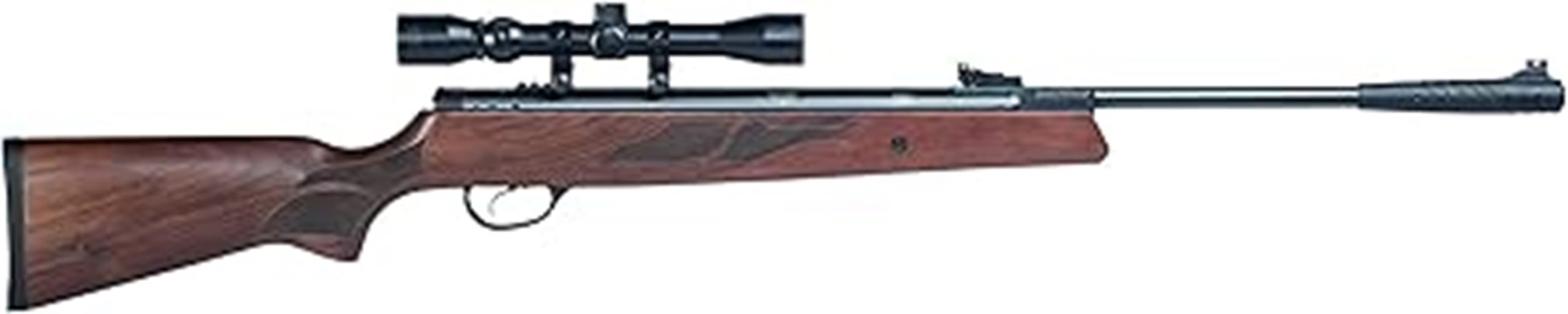 walnut stock air rifle