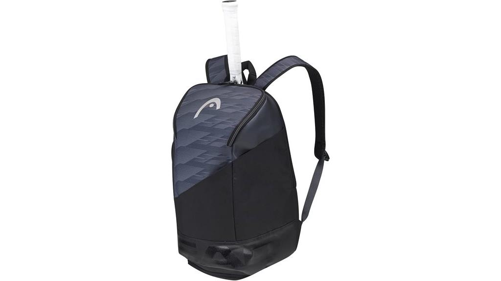djokovic branded sports backpack
