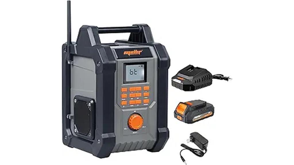 dewalt battery compatible speaker