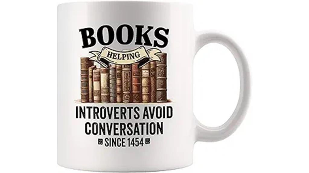 ceramic mug for introverts
