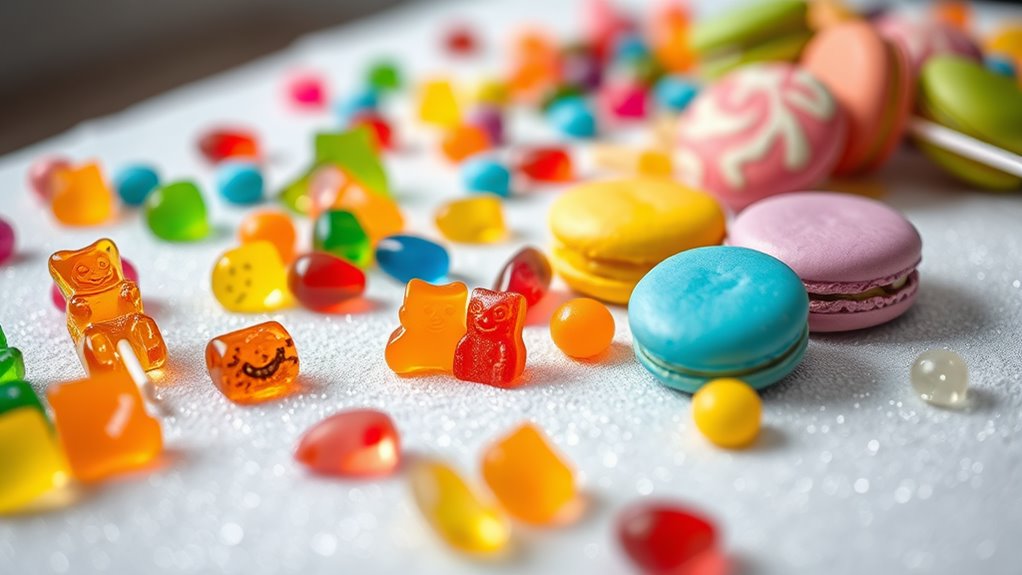 creative candy cookie pairings