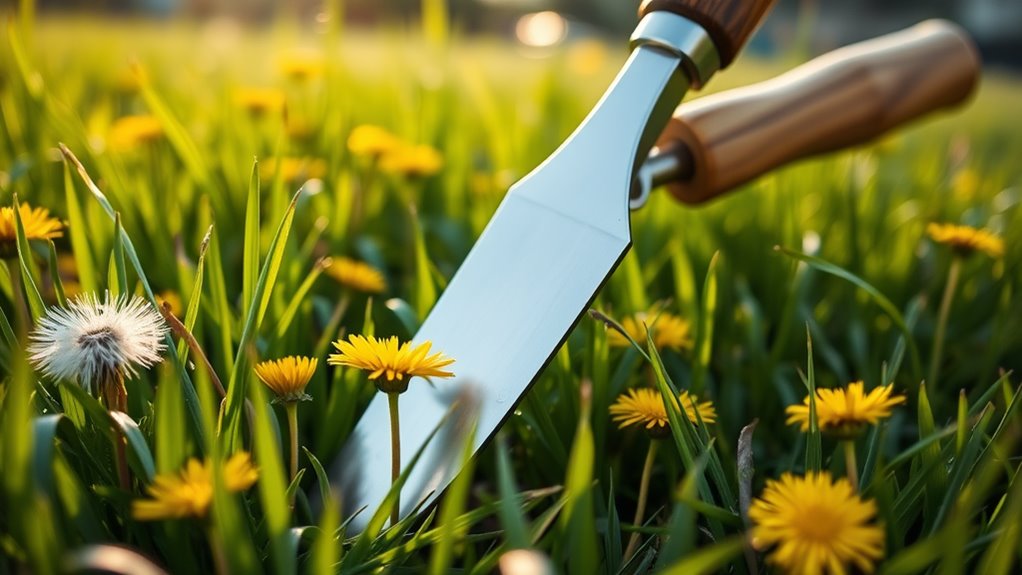 effective dandelion removal tool