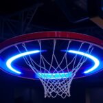 led basketball hoop lights