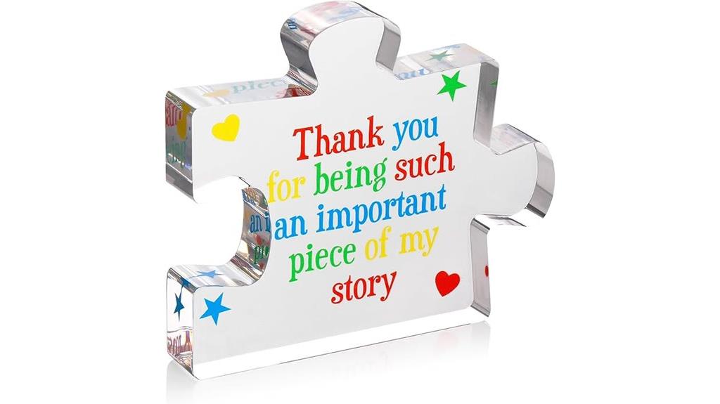 personalized teacher award gift