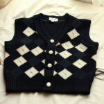 timeless preppy checkered sweater vests