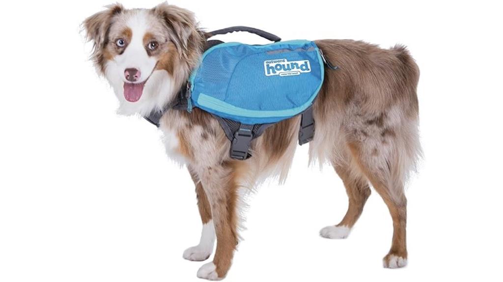 medium dog backpack release